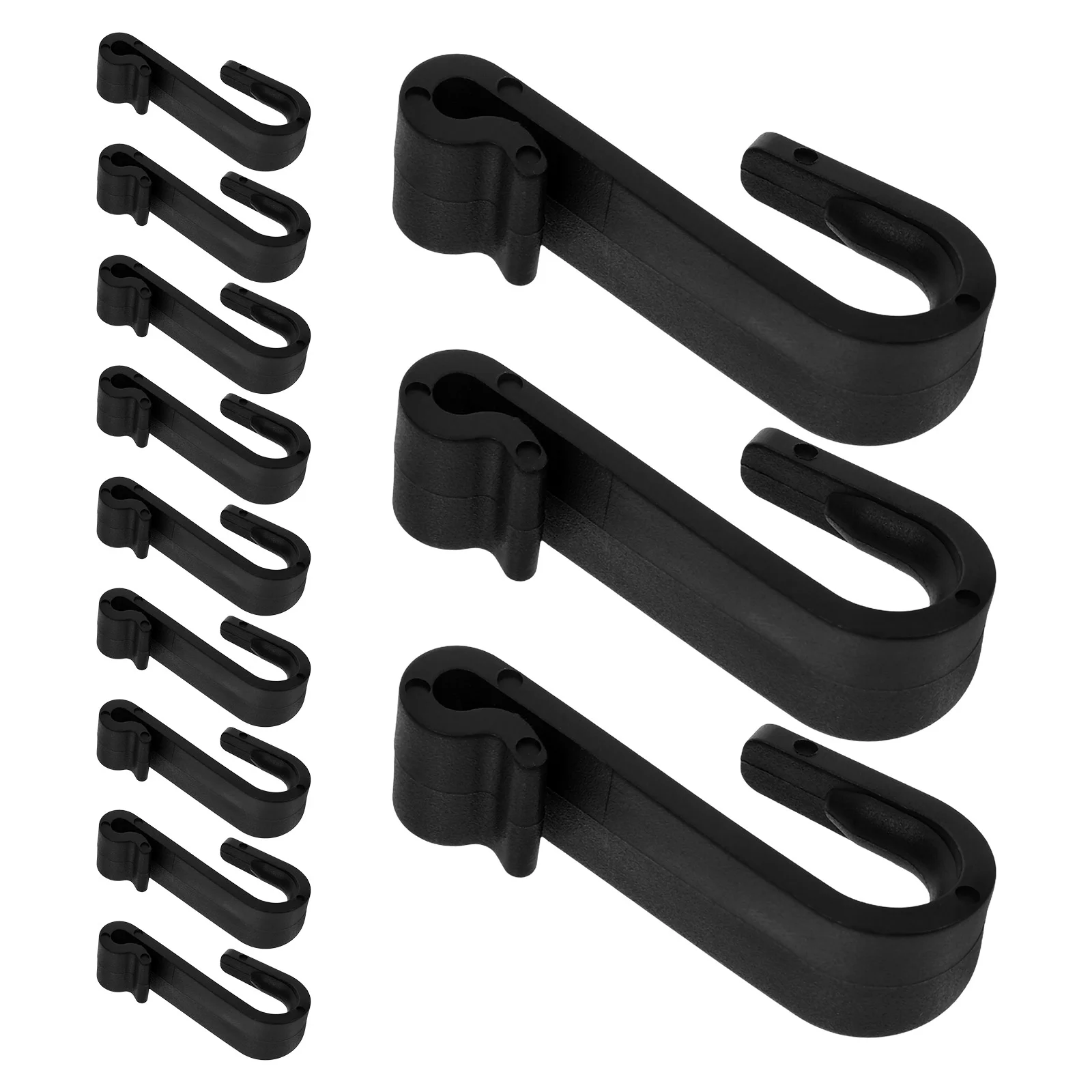 20 Pcs Plastic Hooks Multifunctional Hooks Single Drawer Hook Z Shaped Hanging Single Bathroom Hook Over Door Sturdy