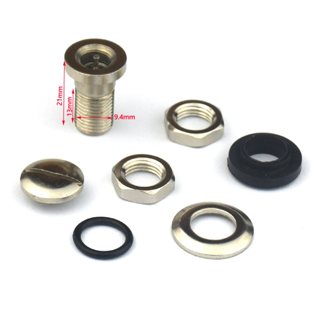 4개 스텔스 플러시 마운트 11.5mm 홀 메탈 휠 스쿠터 밸브 스템 자동차 휠 타이어 히든 밸브 스템 자동차 허브 타이어 액세서리