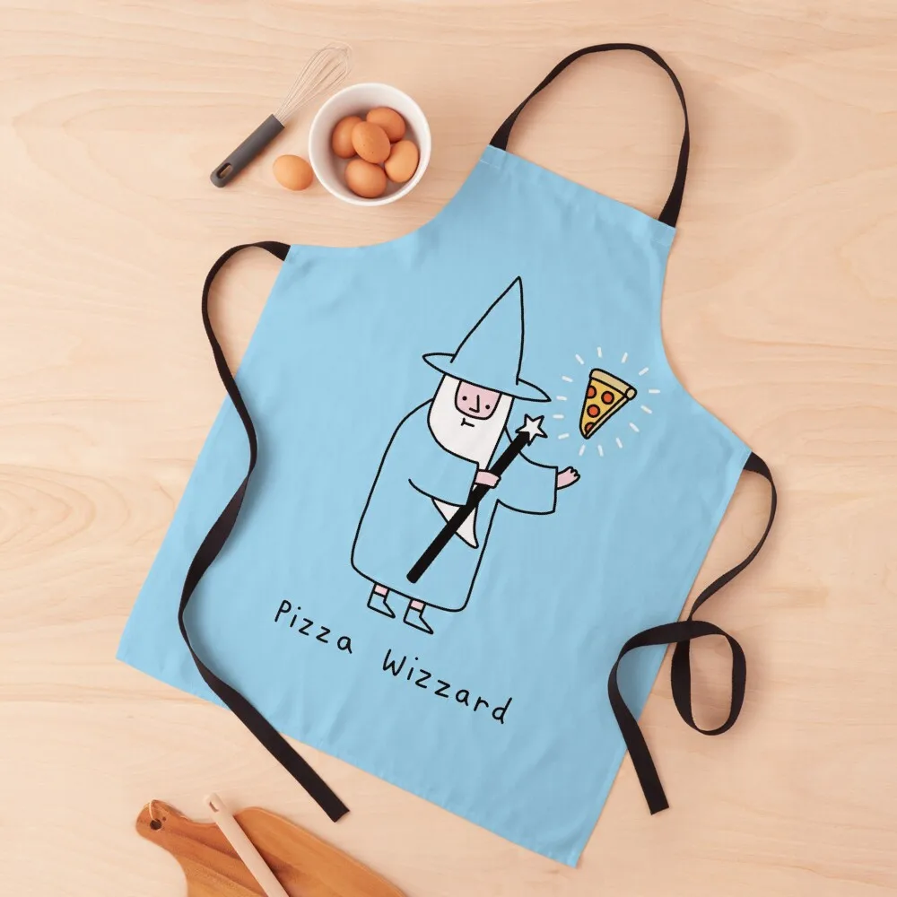 

Pizza Wizzard Apron kitchen girl Smock for hairdressing Apron