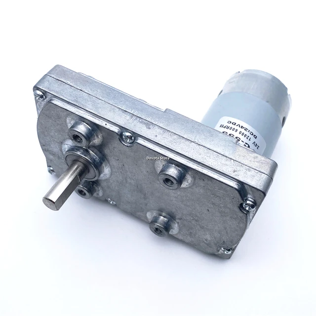 New FC-550/555 6V12V24V DC Gear Motor Big Torque Super Powerful  configuration 3V-30V Universal