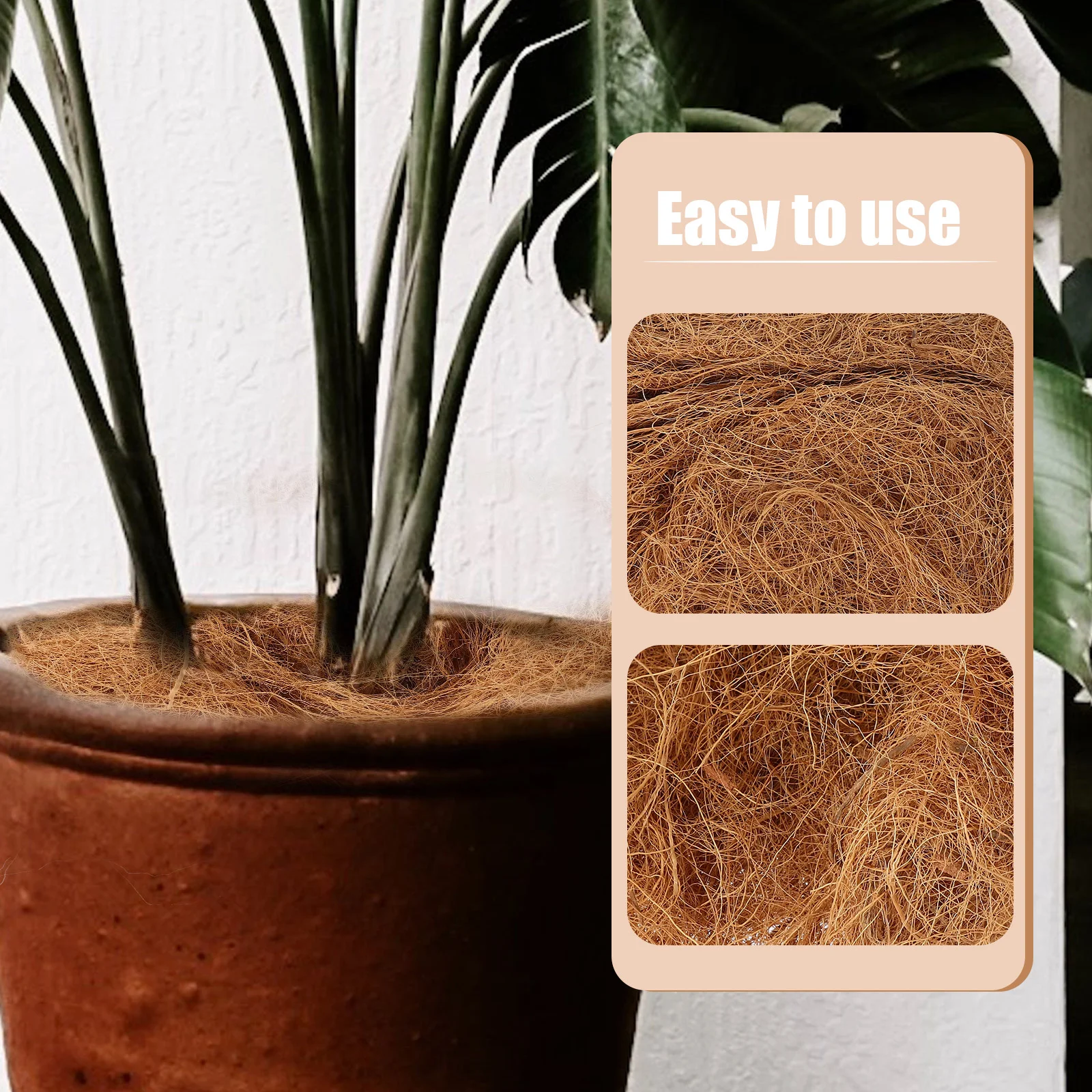 Coconut Fiber Liners Plant Pot Coir Fiber Mulch Flowerpot Mat