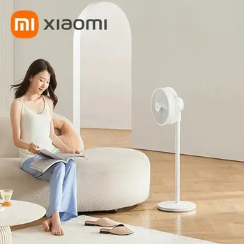 Mijia 스마트 에어 DC 주파수 변환 순환 전기 플로어 스탠딩 선풍기, MIHOME 앱 2022 지지대 연결