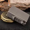 EDC Titanium Alloy Square Box Large Hinge Thick Shell Windproof Gift Hiking Handle Outdoor Camping Portable Tools 3