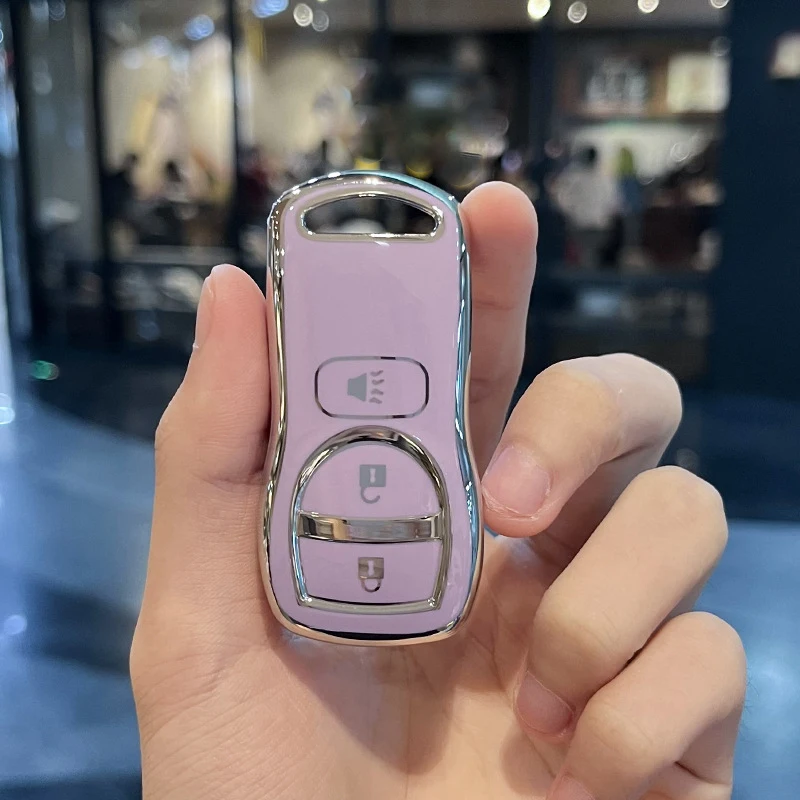 자동차 키 케이스 커버, 쉘 포브 키체인, 인피니티 QX56 G35 M45 I35 FX35 EX35 FX45, 닛산 센트라 아르마다 350Z 알티마 맥시마