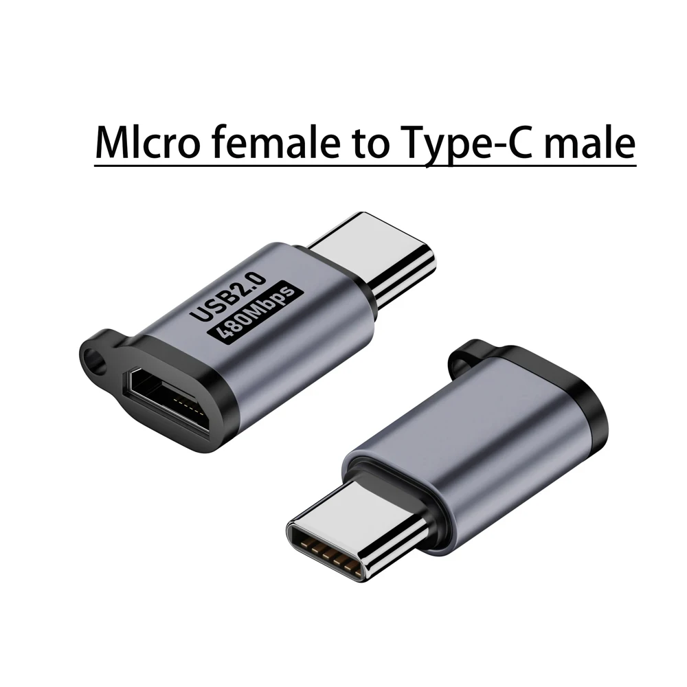 Universal Type C to USB Converter - 480Mbps Fast Charging Adapter