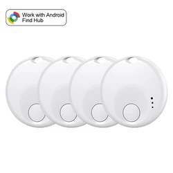Smart GPS Tracker and Activity Monitor Wearable Device (Black - 4pcs)