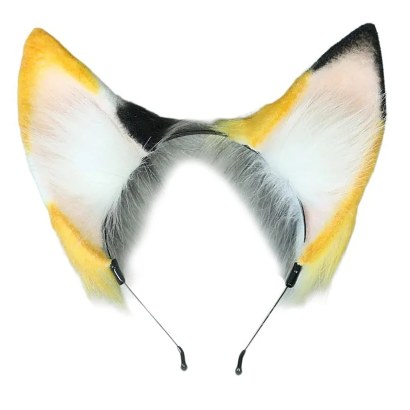 

Lovely Ear Hair Hoop Cosplay Animes Character Hairband Eye Catching Masquerades Role Play Headbands for Teens