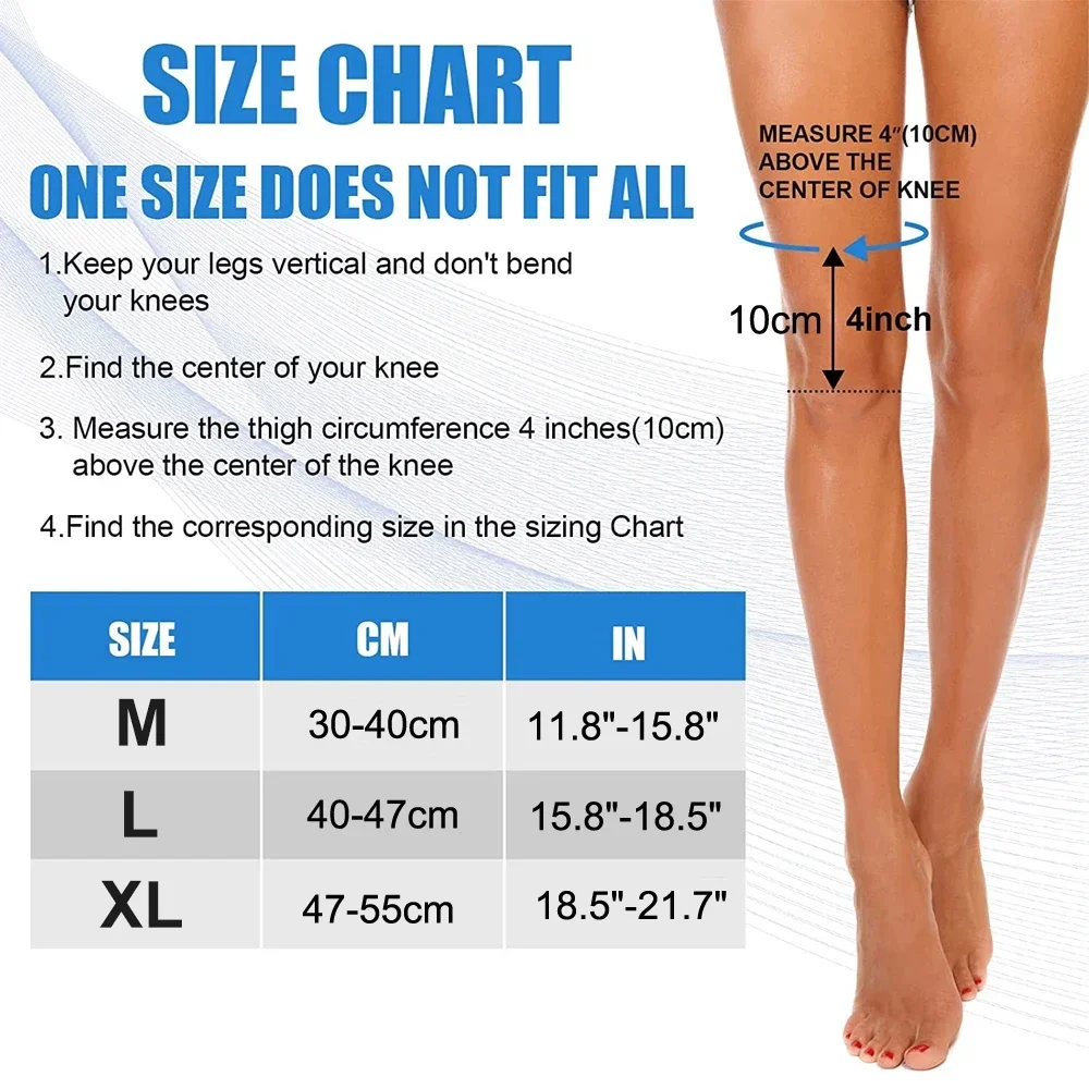 Knee Compression Sleeve for Knee Pain Support Brace with Side Stabilizers Patella Tendon Strap for Working Out Arthritis knee support knee support sleeve