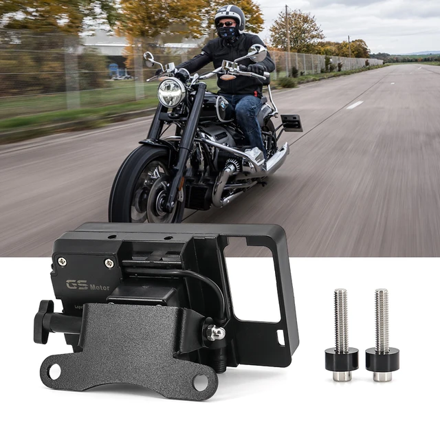 Motorrad Handy USB Navigation Halterung Handy GPS Platte Halterung Für BMW  R18 Klassische R18 - AliExpress