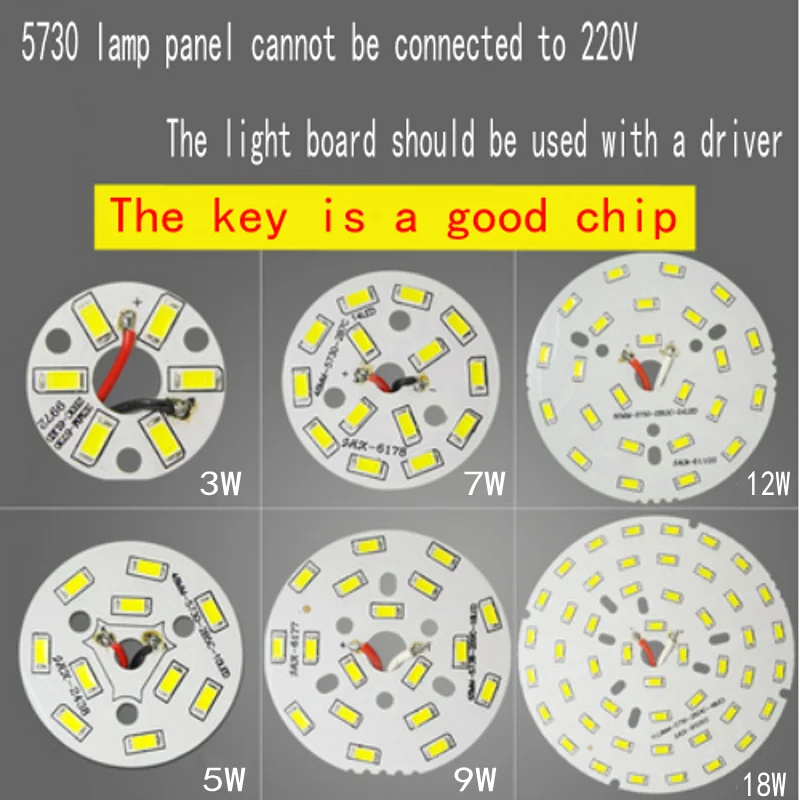 energy saving 24w 36w module lamp 220v ac 3colors changed by switch smd led panel light source circle board for ceiling light 5PCS new 3W 5W 7W 9W 18W 5730 Brightness SMD Light Board Led Lamp Panel For Ceiling PCB With LED Bulb replacement lamp board