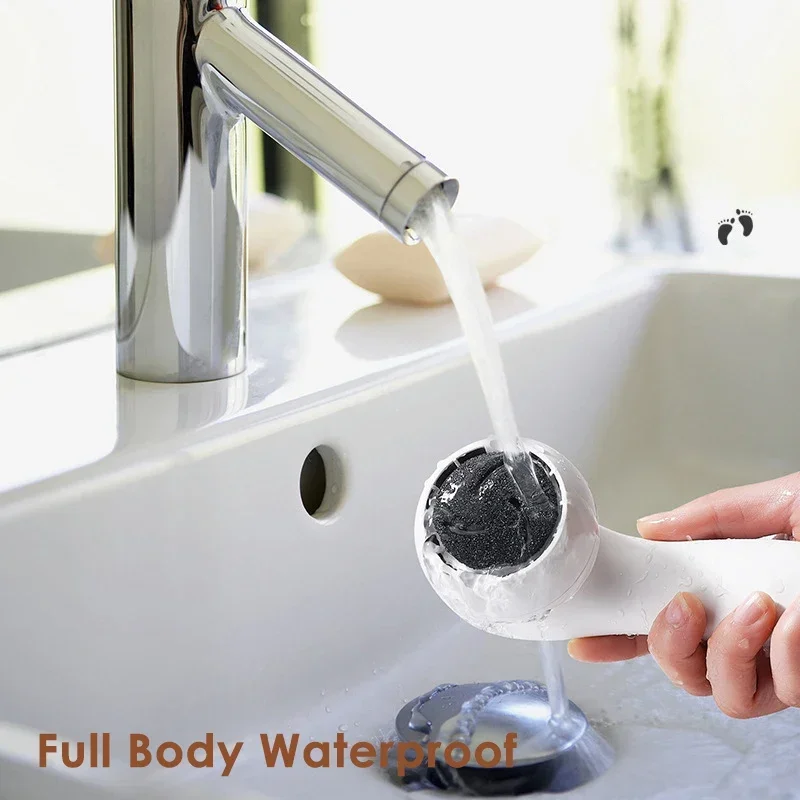Newest Electric Foot Callus Remover Rechargeable Portable Electronic Professional Pedicure Feet Scrubber File Tool For Dead Skin 6