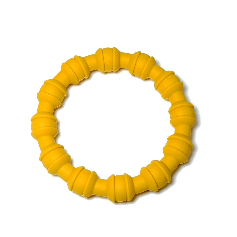 1/9pcs Baby Silicone Teether Children's Bracelet Baby Teething Stick Children's Oral Muscle Trainer Biteable Water Boiler