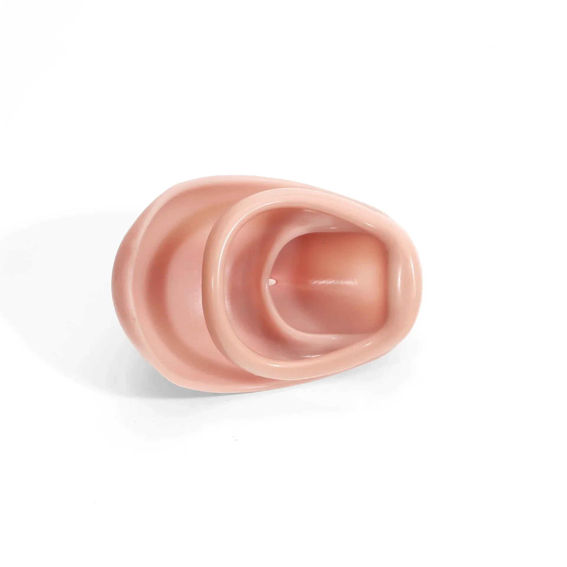 Sissy Full Cover Pussy Hole Plastic Chastity Cage with 4 Size Penis Rings Realistic Vagina Texture Male Cock Lock BDSM Sex Toys penis chastity cage chastity lock sex toy penis cock ring