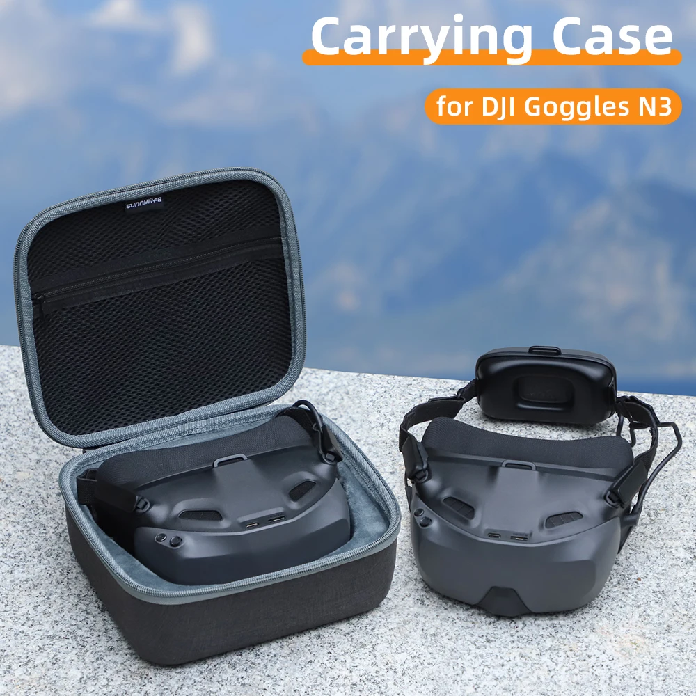 Carrying Case for DJI Goggles N3 Portable Hard Case Storage Bag DJI Goggles N3 Shockproof Waterproof Protector Accessories