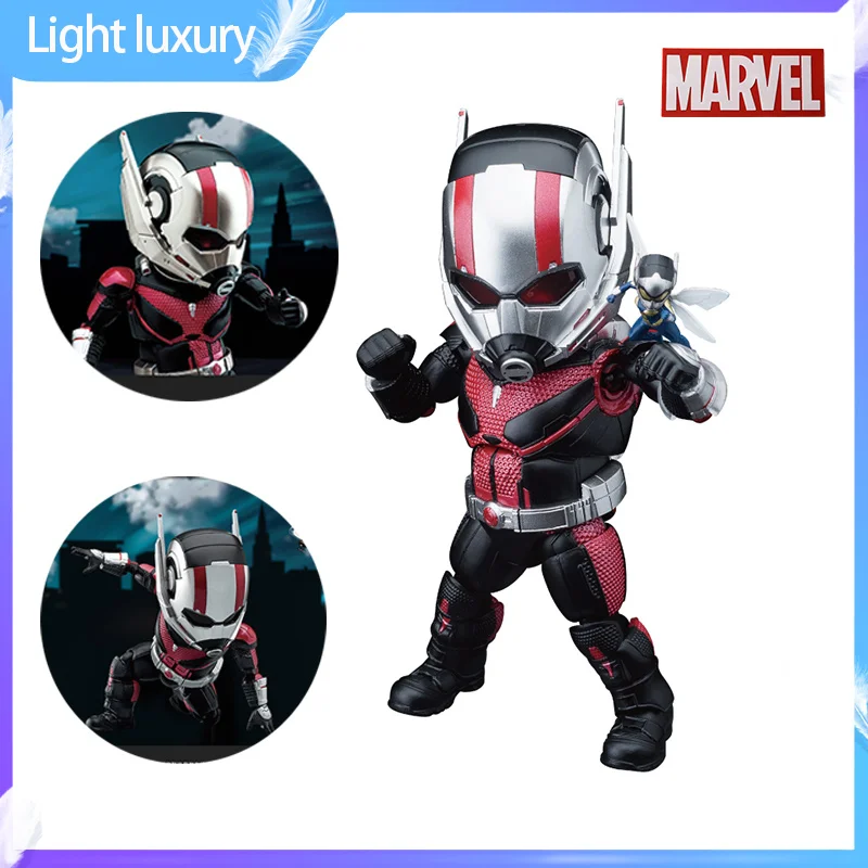 

16 см Лицензионная фигурка Marvel Ant-Man Wasp Q Edition Съемная Коллекционная модель игрушка настольное украшение крутой мальчик Рождественский подарок