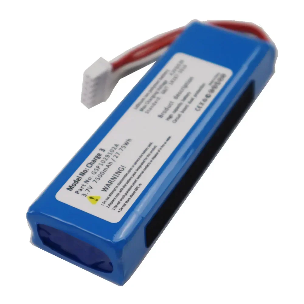2025 Years Original Speaker Replacement Battery For JBL Charge 3 Charge3 GSP102910A CS-JML330SL Player Loudspeaker Battery