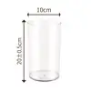 20/25/30/40cm Clear Cylinder Flower Vase Plastic Party Dining Table Centerpiece Hydroponic Holder Plants Container Decoration 6