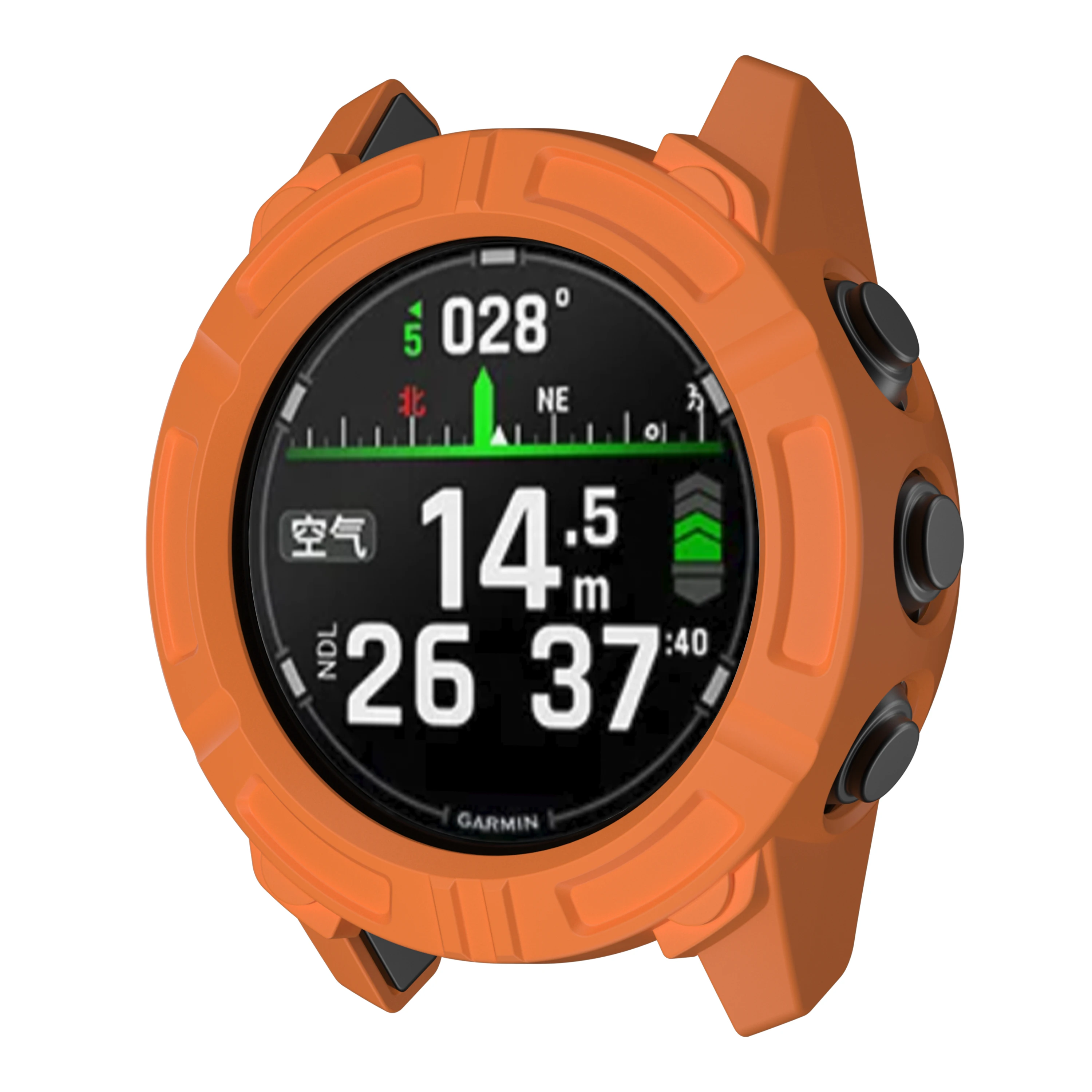 Armor Hollow TPU Protective Watch Shell - Durable Hard Cover Protector Case