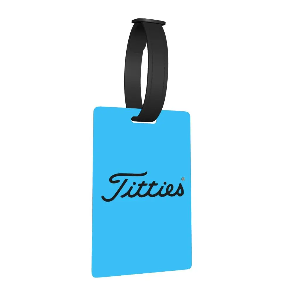 T-Titties Golfball-Gepäckanhänger, Kofferzubehör, Reisegepäck, Boarding-Tag, Etikettenhalter, ID, Name, Adresse – Detail 40