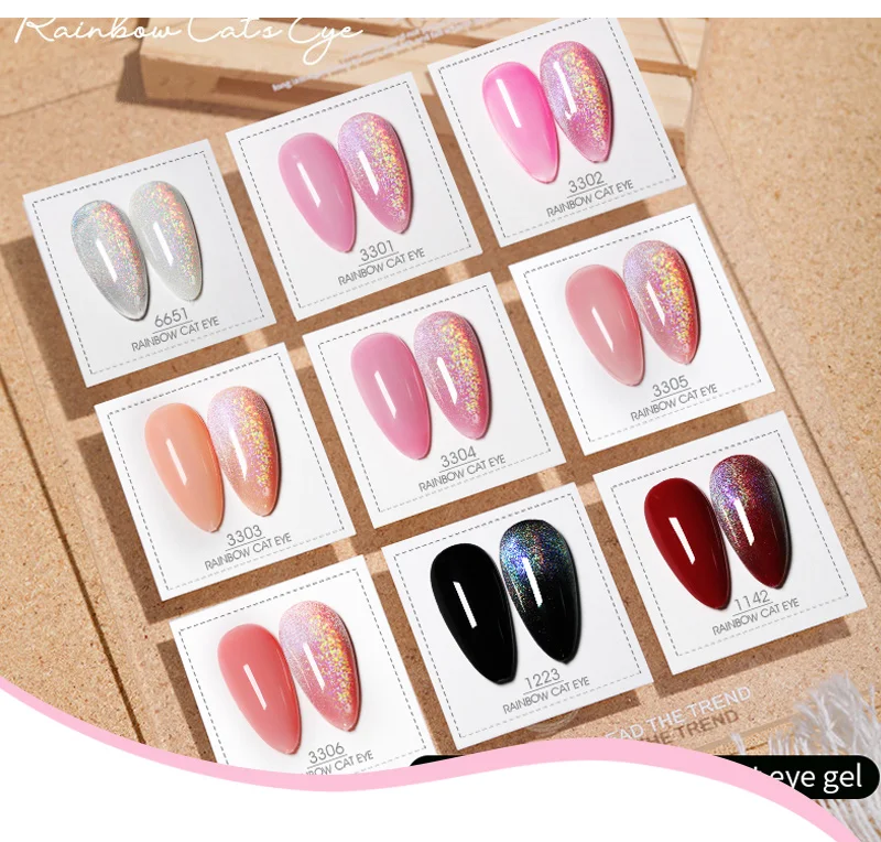 Cat Eyes Gel Nail Polish