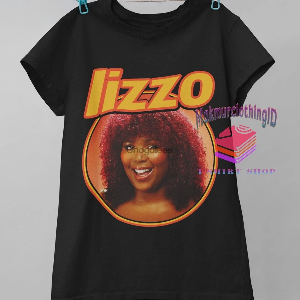 Lizzo solo singer shirt Vintage print tshirt t soft cotton fashion |