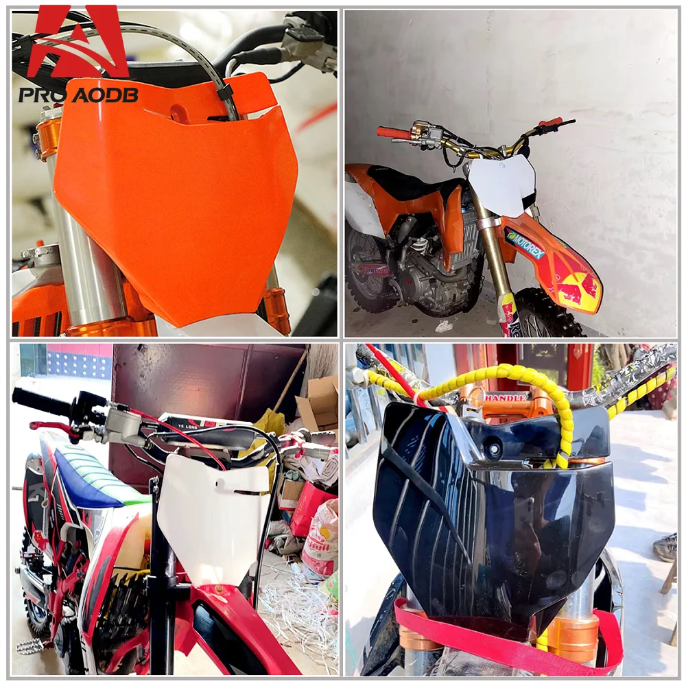 2016-2022 모토크로스 KTM 125-500 SX SX-F EXC EXC-F XC XC-F XC-W XCF-W TPI용 전면 번호판 레지스터레이션 플레이트 커버