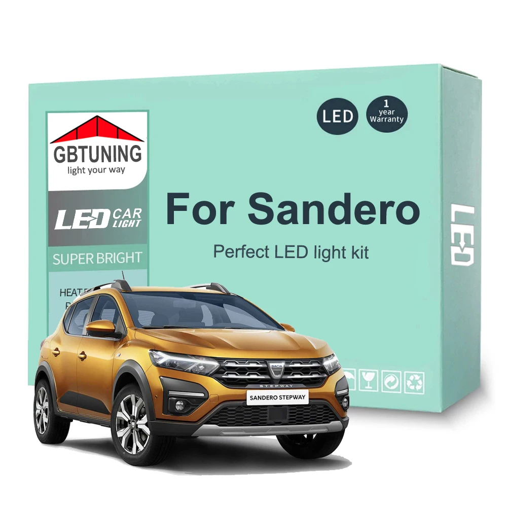 Pack LED DACIA SANDERO/STEPWAY II (B8_) 1.2 16V (2013 à 2024) – Pack Complet main image 1