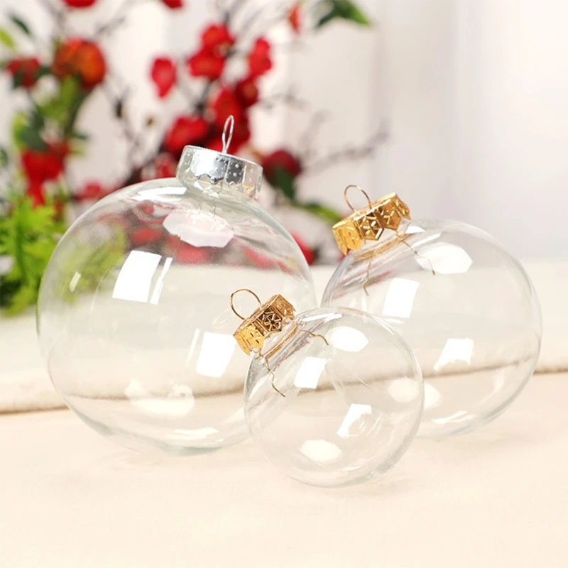 

Set of 6pcs Metal Hangers New Year Party Ornaments for DIY Holiday Decorations