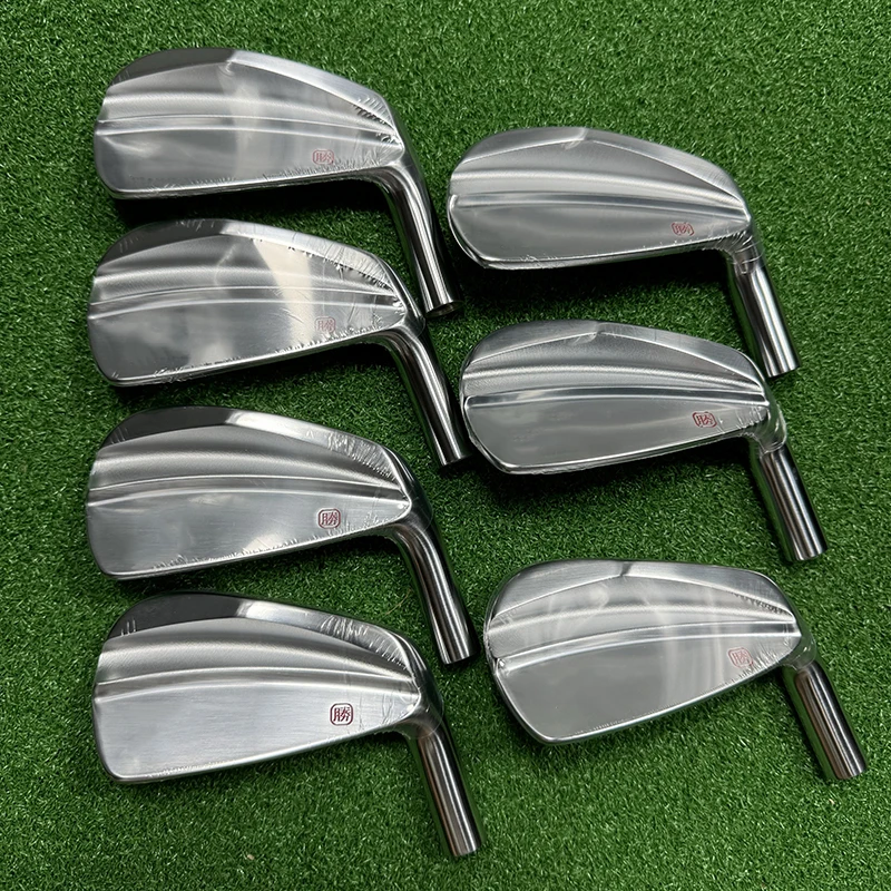 Golf Club KM700 Iron Set, 4 P, S20C Soft Carbon Steel Forged Head, Graphite or Steel Shaft, 7Pcs