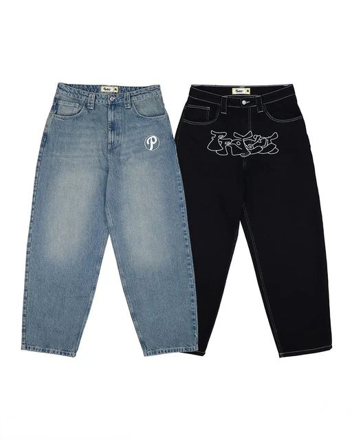 Y2K Grunge Cargo Pants for Women Low Waist Boyfiend Baggy Jeans