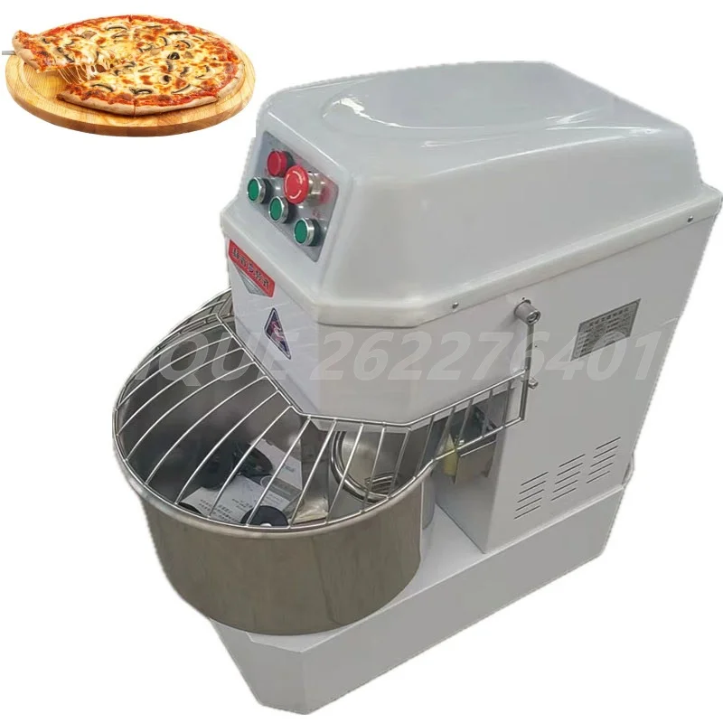 Quiet High Efficiency Dough Mixing Machine Variable Frequency High Speed Vertical Mixer Stainless Steel Bread Noodle Knead Maker
