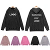 Vintage Oversized 400g Looped Pure Cotton Washed Vintage Hoodie Sweatshirt Printed Logo Custom Design Embroidered Name 1