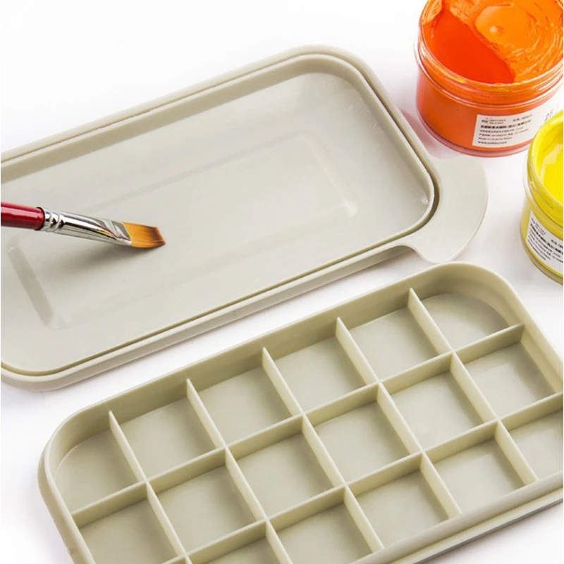 Paint Brush Cleaner Kit Brush Palette Paint Organizers And Storage Box for Acrylic Watercolor Multi-purpose paint organizer paintbrush cleaner