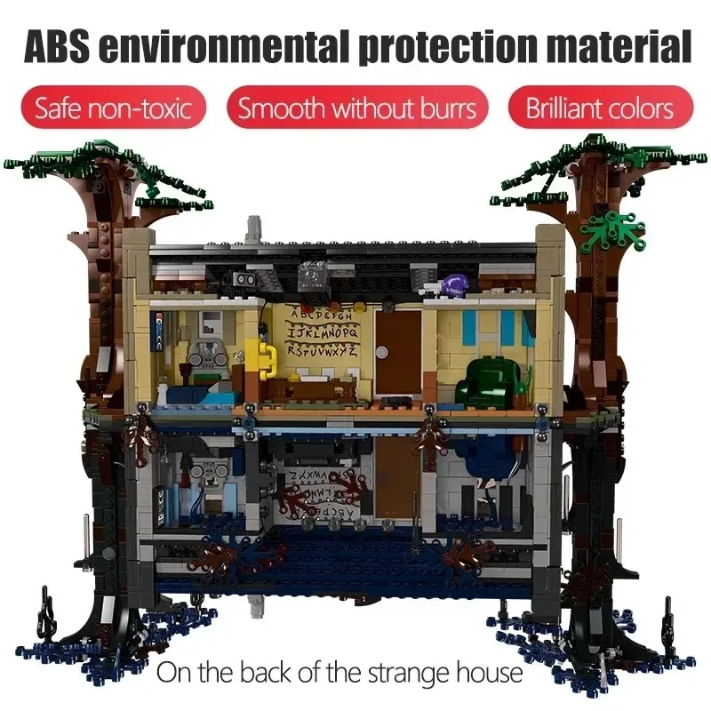 Building Blocks Model Brick Kit 2499Pcs The Upside Down Compatible 75810 For Kids Adult Christmas Birthday Toys Gifts