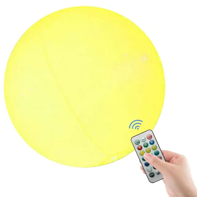 13 Színű Világítson A Strandgolyó Felfújható Led-Es Tengerparti Labda Távoli Parti Dekorációval Vízi Játékok Nyári Beltérekhez