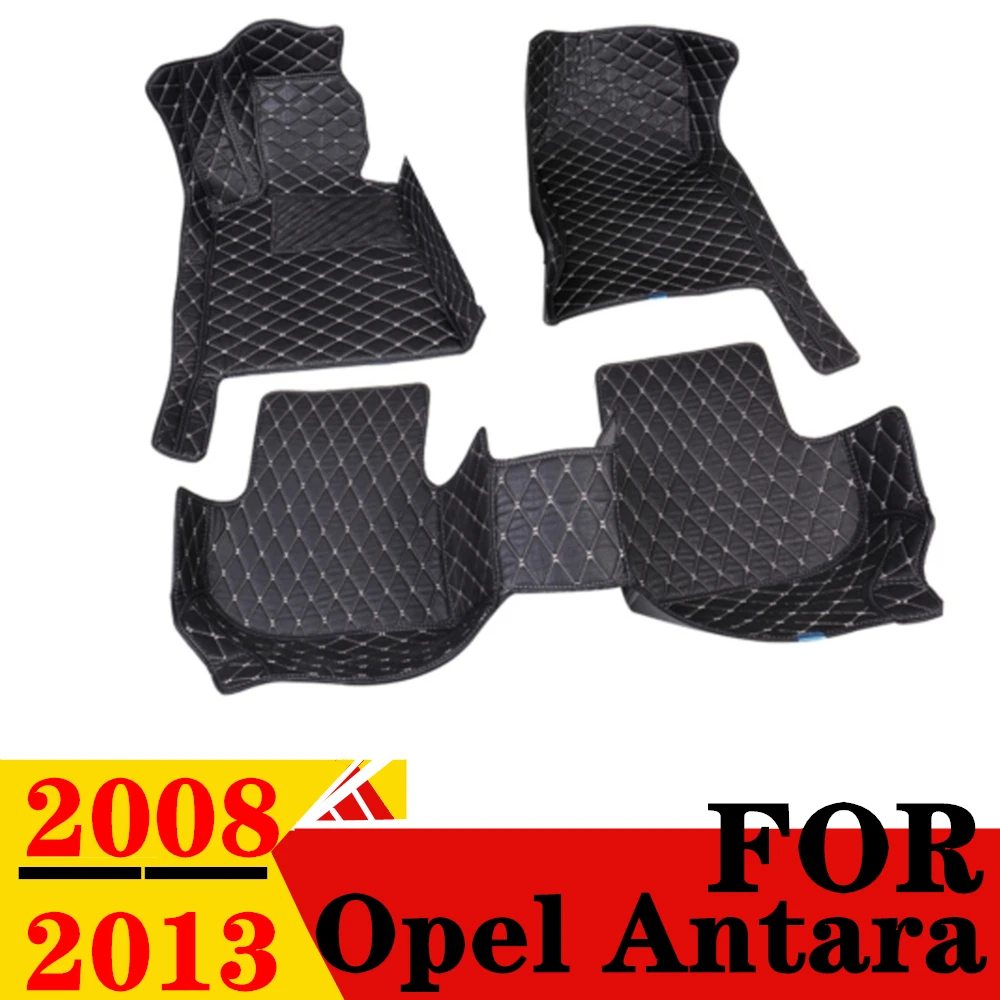 

Car Floor Mats For OPEL Antara 2013 2012 2011 2010 2009 2008 Custom Fit Front & Rear Floor Liner Interior Cover Foot Pads Carpet