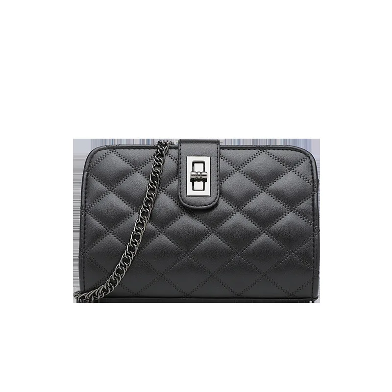 New style bag women Europe and America one shoulder chain small square bag temperament all-match messenger female bag