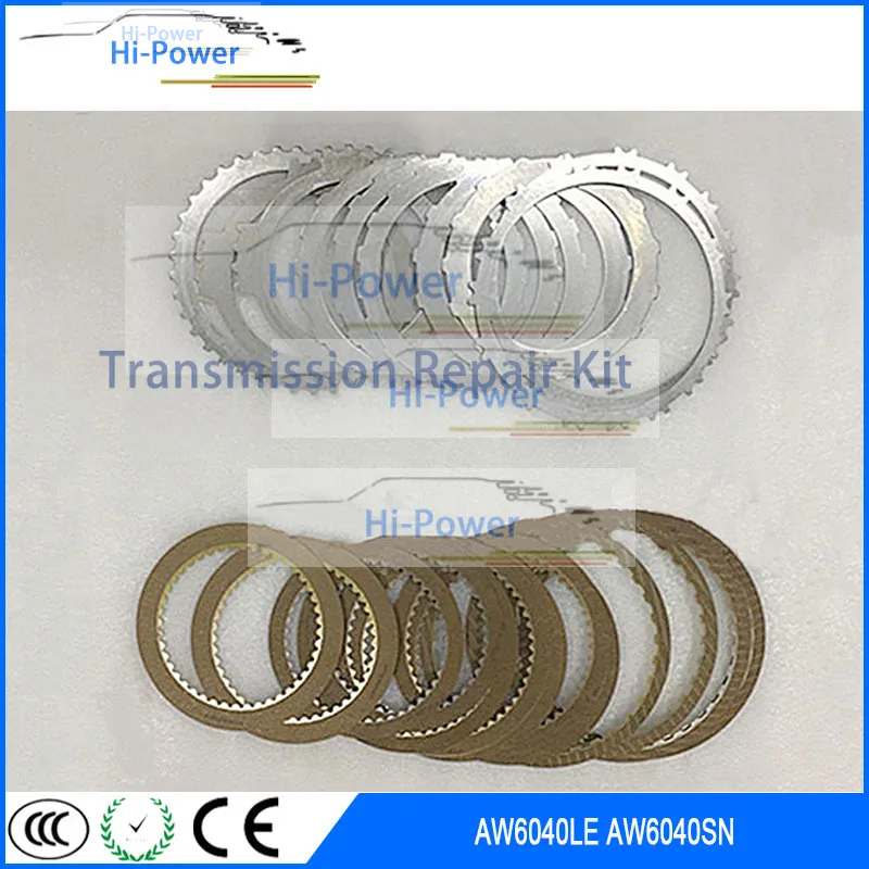 

AW60-40LE AW60-40SN New Auto Transmission Gearbox Clutch Friction Steel Kit For GM DAIHATSU FIAT OPEL SUZUKI Car Part Repair Kit