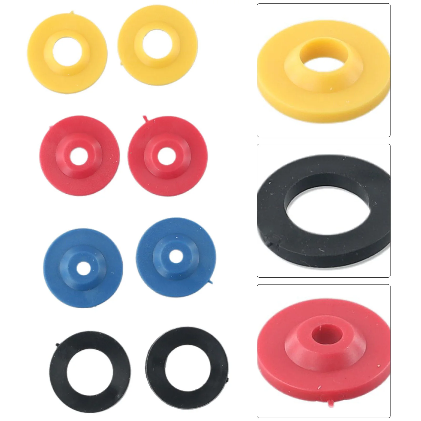 

For Shower Taps Flow Limiter Bathtubs Parts Home Water Saving 11 L/min 5 7 8pcs/set Adjustable Hose Restrictor