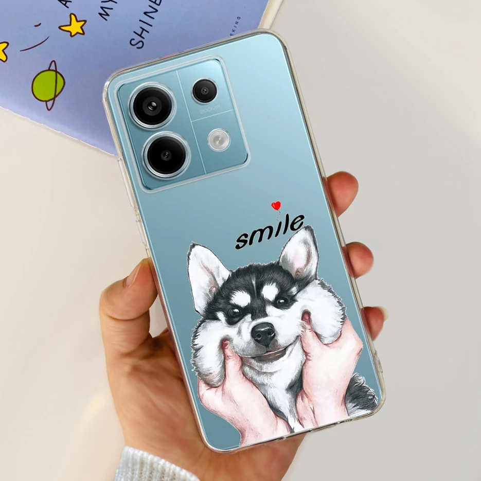 Cute Cat Butterfly Painted Soft Silicone Phone Case