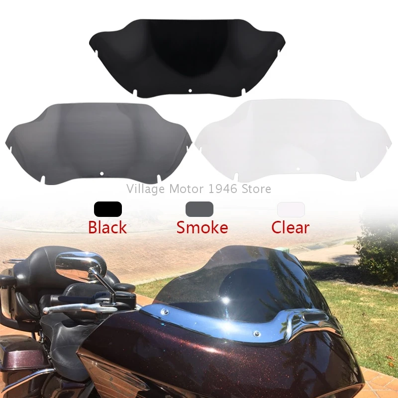 nova motocicleta frente capas de tela para harley estrada glide fltr fltrx motos defletor