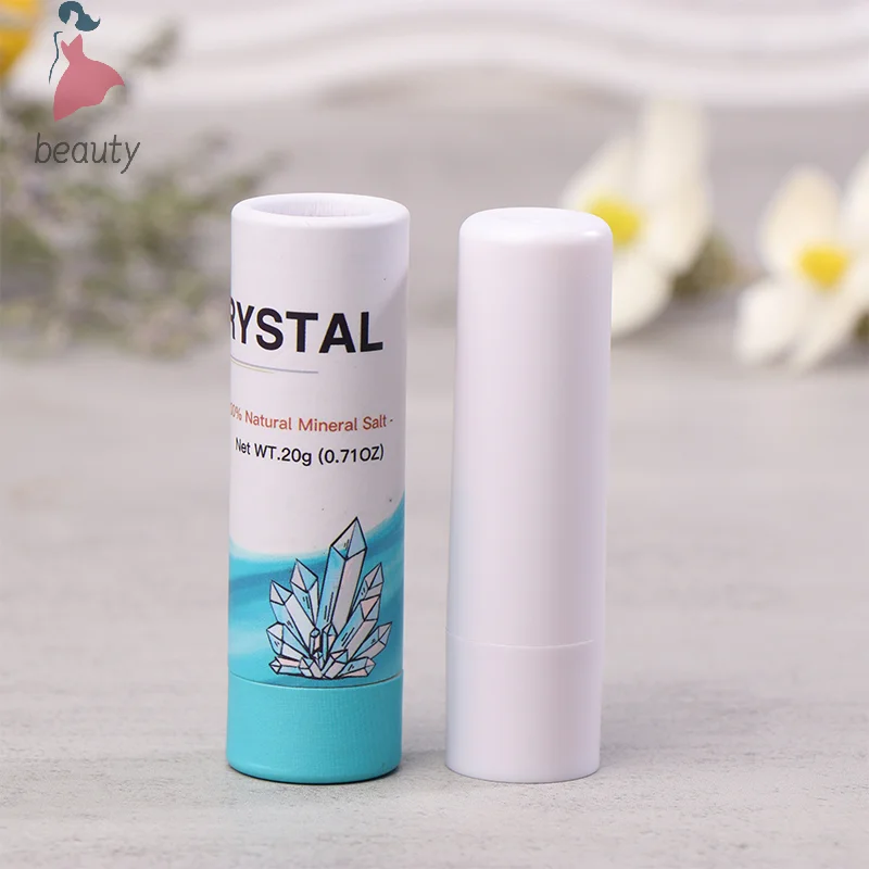 Alum Deodorant Stick With Cover Body Underarm Odor Remover Antiperspirant for Men And Women Men Deodorant Stick deodorizing stick deodorant stick