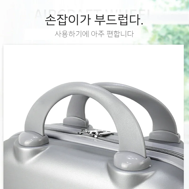여성용 대용량 메이크업 보관 가방, 미니 휴대용 여행 가방, 탑승 수하물 정리함 케이스, 여행 화장품 상자, 축제 선물