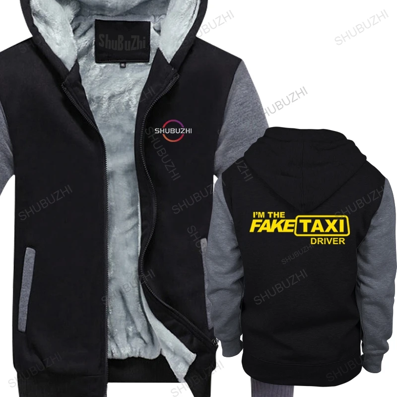 

new arrived cotton man hoodies autumn winter jacket men FakeTaxi Female warm Zip-up euro size men sweatshirt drop shipping