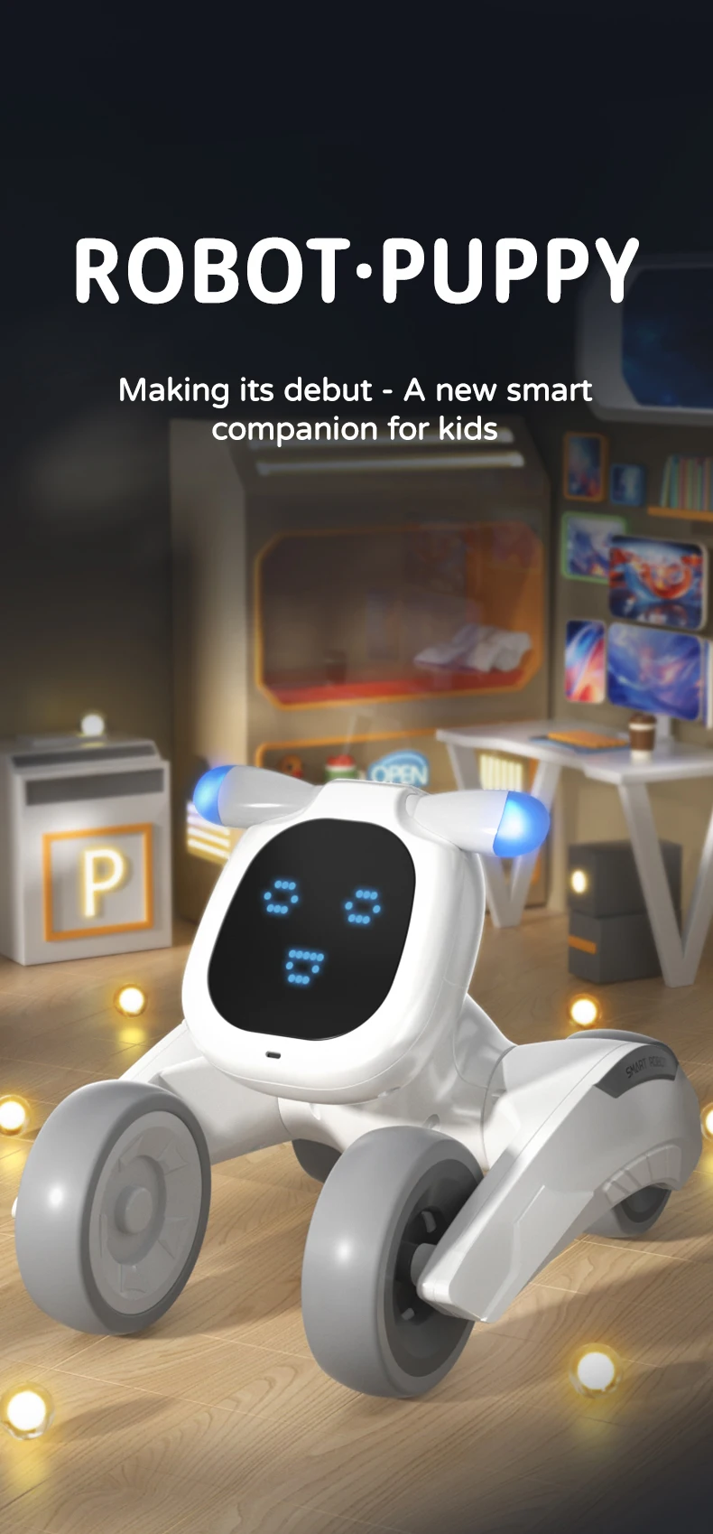 Smart Robot Puppy Dog Features