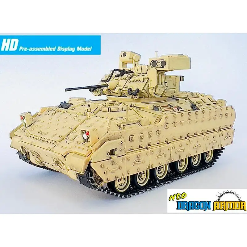 

DRAGON 63075 1/72 US Army Infantry Fighting Vehicle M2A3 Bradley (Desert Yellow) Pre-built Model