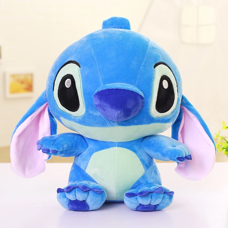 35-55cm Big Size Lilo & Stitch Couple Models Soft Plushies Stuffed Plush Anime Plushs Toys Pendant Toy Pillow Kids Birthday Gift