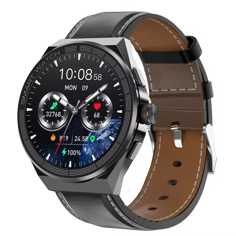 BM01 Smart Watch HD Large Screen Wristbands NFC AI Voice Assistant Bluetooth Call Men Women Wireless Charging Smartwatch 1
