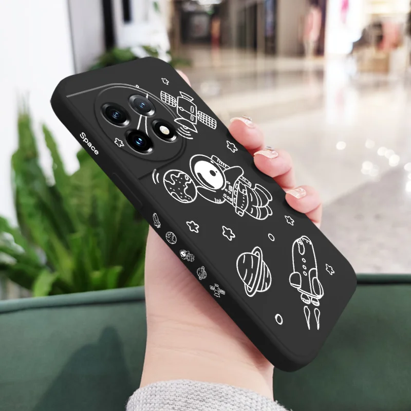 Galactic Liquid Silicone Space Travel Phone Case