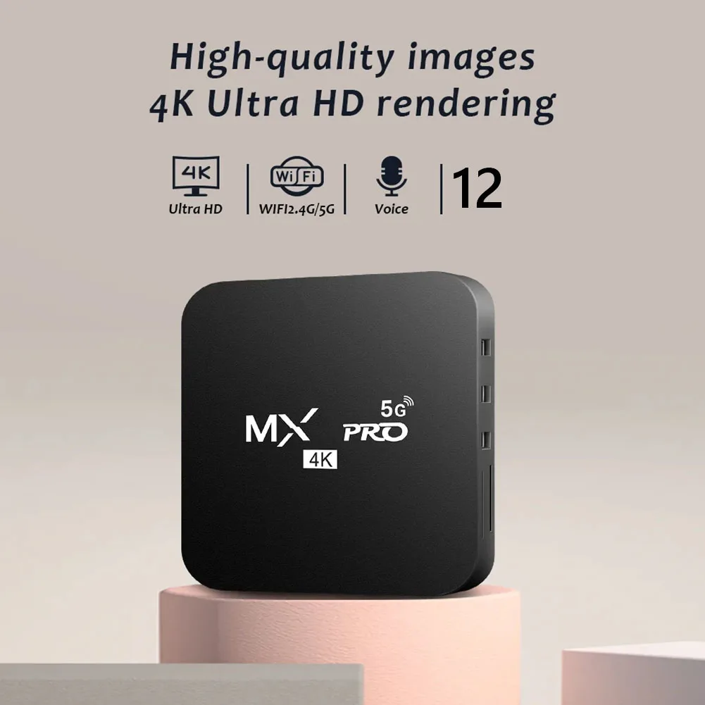 MXQ-Pro Smart TV BOX Android Dual WiFi RAM 1GB ROM 8GB 3D